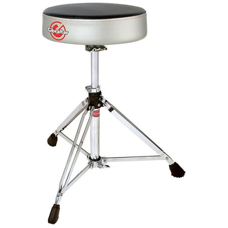 Gib Throne Round Satin Grey