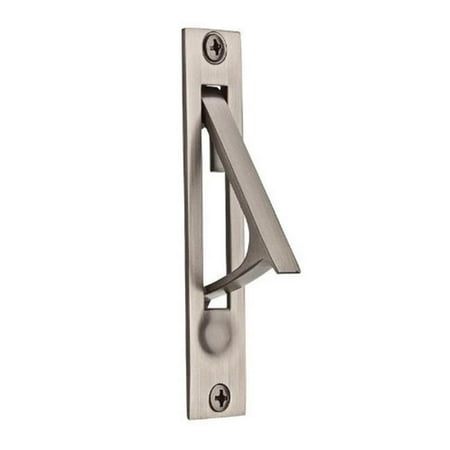 Baldwin Nickel Pulls - Baldwin 9BR7012-005 Matte Antique Nickel 3.44 in. Edge Pull