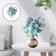 thumbnail image 3 of Ramo de flores artificiales, adorno DIY, flores falsas, estuche para mesa de fiesta, cielo Cielo azul, 3 of 9