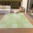 thumbnail image 6 of Addison Rugs Chantille Indoor/Outdoor Transitional Striped Aloe Washable Rectangle Rug, 3' x 5', 6 of 6