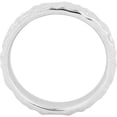 thumbnail image 3 of Sterling Silver Rhodium Ring, 3 of 7