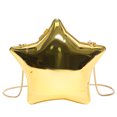 thumbnail image 2 of Bolso mano acrílico Creativo con Forma JShteea para Mujer dorado, 2 of 9