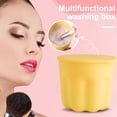thumbnail image 2 of Makeup Brush Cleaning Tool Makeup Brush Cleaner Bowl with Drying Rack Lid Multifunctional Cosmetic Brush Cleaning Washing Tool Container, 2 of 8