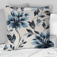 thumbnail image 2 of Designart "Ferns Monochrome Damask Harmony" Floral Printed Throw Pillow, 2 of 5