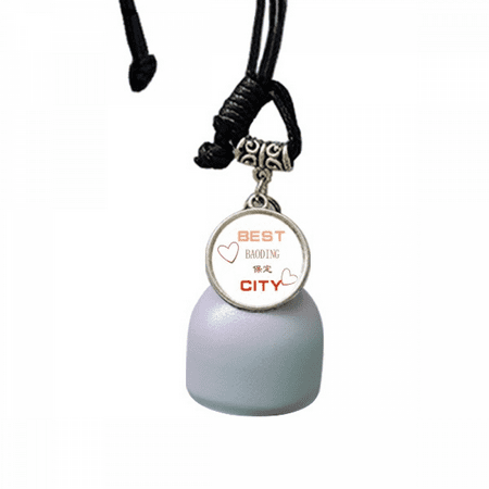 

Baoding Sign China Art Deco Fashion Wind Chimes Bell Car Pendant