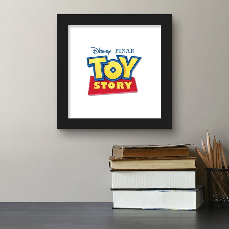 Gallery Pops Disney Pixar Toy Story - Logo Wall Art, Black Framed