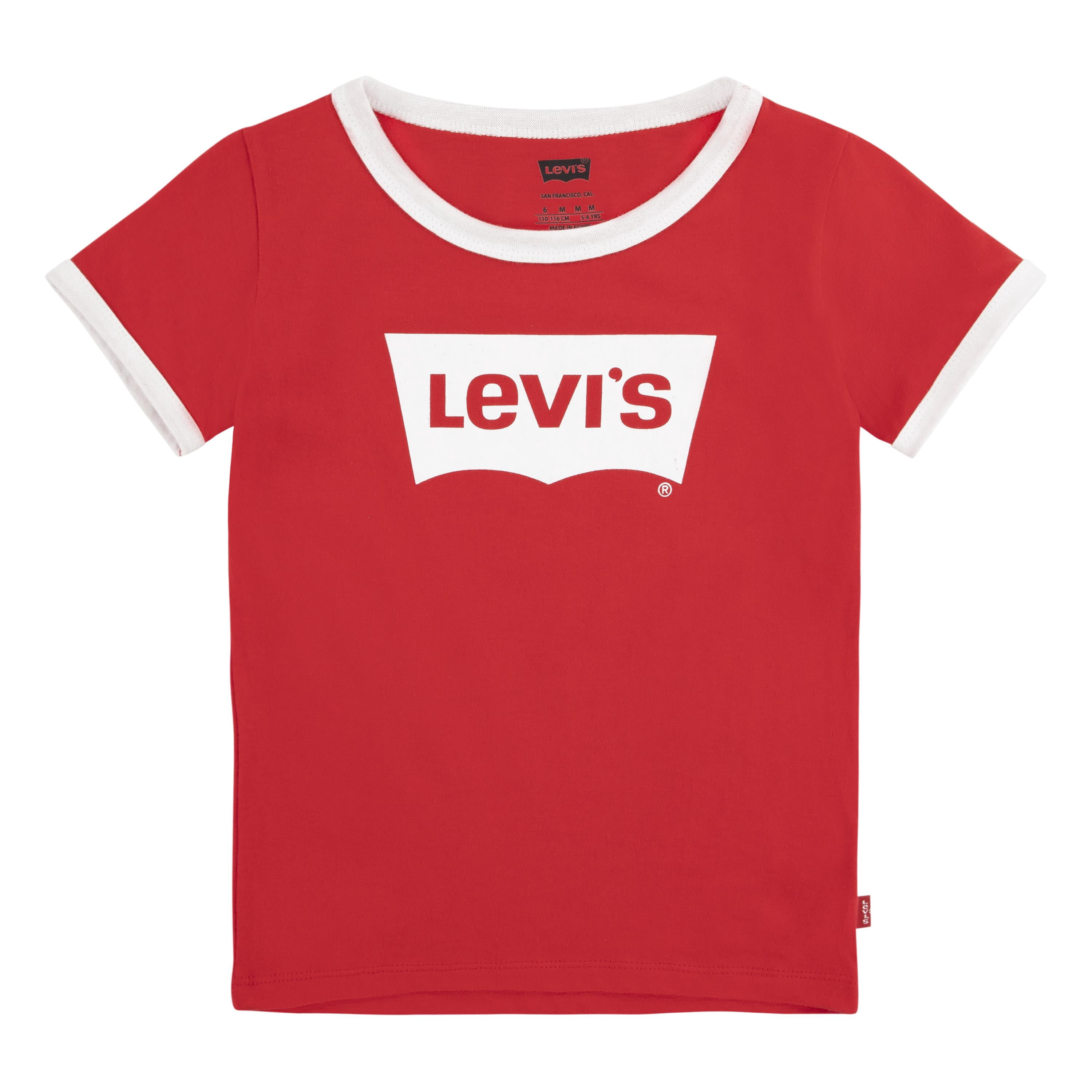 Levi's Girls' Short Sleeve Batwing T-Shirt, Sizes 4-16