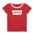 thumbnail image 5 of Levi's Girls Short Sleeve Ringer T-Shirt, Sizes 4-16, 5 of 8