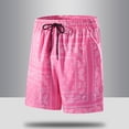 thumbnail image 6 of Casual Shorts for Men 2026 Summer Lightweight Elastic Waist Relaxed Fit Paisley Print Beach Shorts with Pockets, 6 of 8