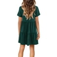 thumbnail image 5 of Fantaslook Summer Dresses for Women V Neck Casual Loose Flowy Swing Shift Dress, 5 of 6