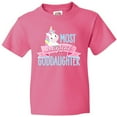thumbnail image 3 of Inktastic Most Magical Goddaughter- Cute Unicorn Youth T-Shirt, 3 of 5