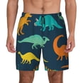 thumbnail image 3 of Uemuo Hand Drawn Seamless Pattern Mens Swim Trunks Quick Dry Board Shorts with Mesh Lining, Stretch Beach Shorts Quick Dry No-Chafing Board Shorts-3X-Large, 3 of 9