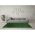 thumbnail image 3 of Ahgly Company Indoor Rectangle Abstract Emerald Green Contemporary Area Rugs, 6' x 9', 3 of 4