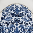 thumbnail image 2 of Floral Damask Fabric Shower Curtain, 2 of 4