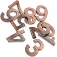 thumbnail image 2 of 10 Pcs Numéros de Maison Numéros d'Adresse Adhésifs Numéros de Porte d'Hôtel (0-9), 2 of 7
