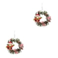 thumbnail image 4 of Matsuzay Guirnalda de Navidad colgante simulación Navidad guirnalda ventana pared decoración artesanía plantas ornamento fotografía decoración tipo 4 tipo 4 2piezas Matsuzay CBP443473, 4 of 5