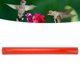 thumbnail image 4 of Bird Feeder Tube, Long Pipe Bird Feeder Durable Red Exquisite With Lid For Garden For Courtyard, 4 of 5