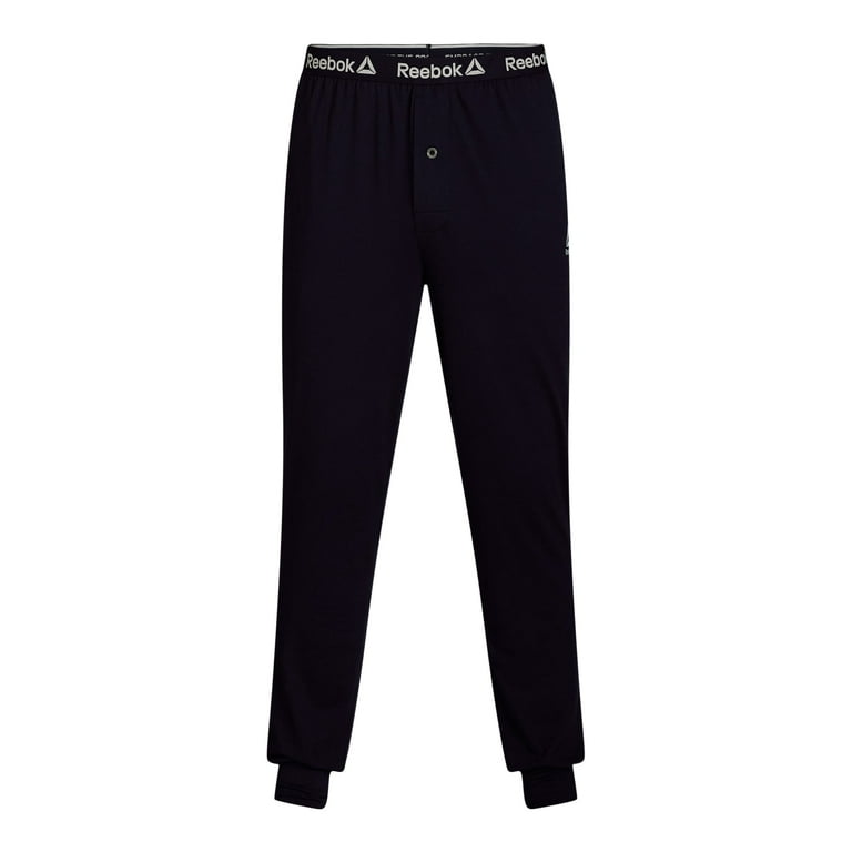 ★Reebok★ Heritage Jogger Pants Black Reebok Men's Tech Comfort Tapered Jogger Lounge Pant, Sizes