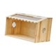thumbnail image 2 of Caja de cría para hábito de hámster Hábitat de Nido de madera, decoración del hábitat de animales pequeños, caja de reproducción de hámster para, 2 of 9