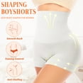 thumbnail image 6 of Womens Shapewear Shorts Tummy Control Body Shaper Underwear Shaping Boyshorts Seamless Shorts Under Dresses, 6 of 7