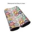 thumbnail image 4 of Disketp Travel Stamp Gaming Mouse Mat Long Extended Mouse Pad Desk Mat Non-Slip Rubber Mice Pads Stitched Edges(315.5 x 16 x 0.12 Inches), 4 of 8