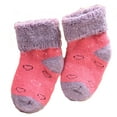 thumbnail image 5 of Lian LifeStyle 3 Pairs Children Wool Socks Hearts Girl 0Y-1Y Random Color, 5 of 11