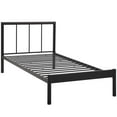 thumbnail image 4 of Gwen Twin Bed Frame - Brown, 4 of 6