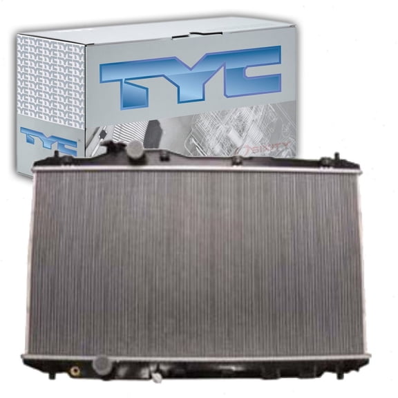 TYC Radiator compatible with Honda Civic 1.8L 2.4L L4 2012-2015