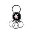 thumbnail image 1 of Porte-clés en Acier Inoxydable Chaque Vie Est une Valeur de respect, 1 of 3