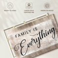 thumbnail image 6 of Elephant Stock Family Is Everything Quote Wall Art - Horizontal Canvas Wall Art - Living Room Wall Decor - Inspirational And Typography Canvas - Gray And Black Decor - 39" x 26", 6 of 8