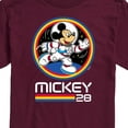 thumbnail image 3 of Mickey & Friends - Mickey 28 Space Badge - Men's Short Sleeve Graphic T-Shirt, 3 of 5