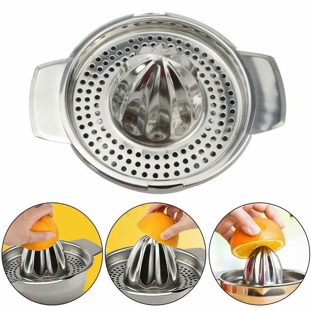 2Z Stainless Steel Lemon Orange Lime Squeezer Juicer Hand Press Kitchen Bar Tool