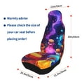 thumbnail image 4 of Sikiie Colorful Potion Bottles Magic Car Seat Protector 2 Pack Car Seat Cushion Mat, Car Seat Covers for SUV, Truck, Van, 4 of 7