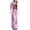 #0032-Pink, variant on Uootdi Women's 2 Piece Matching Lounge Set Long Sleeve Oversized Button Down Shirt Drawstring High Waist Wide Leg Linen Pants Set