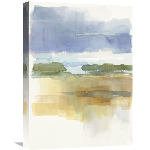 Global Gallery Avery Tillmon 'Dusk Crop' Canvas Wall Art