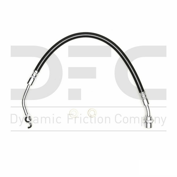 Front Left Dynamic Friction Company Brake Line Hose 350-75018 For 2007-2011 Lexus GS350