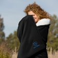 thumbnail image 2 of Sleep In The State Of The Wish Fulfilled Sherpa Blanket, 2 of 8