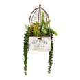 thumbnail image 1 of Vickerman FH190913 13 in. Green Potted Succulent, 1 of 2