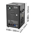 thumbnail image 2 of VEVOR Cold Spark Machine, 2 Pack 700W Output Fireworks Controllers, 6.6-16.4ft Adjustable Height, with Advanced DMX System,LED Screen,Portable Handle, Aluminum Alloy for Stage DJ Wedding Event,Party, 2 of 9