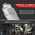thumbnail image 3 of Kit completo de carcasa y enfriador de filtro de aceite de aluminio para motor 3.6L 926-959, 3 of 7