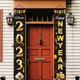 thumbnail image 5 of Welcome Wall Ornaments Home Decor Black Gold Couplet Curtain Couplet Banner Door Garlands Wall Pendants 1, 5 of 8