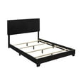 thumbnail image 2 of Crown Mark Erin Upholstered Panel Bed in Black, Queen, 2 of 5