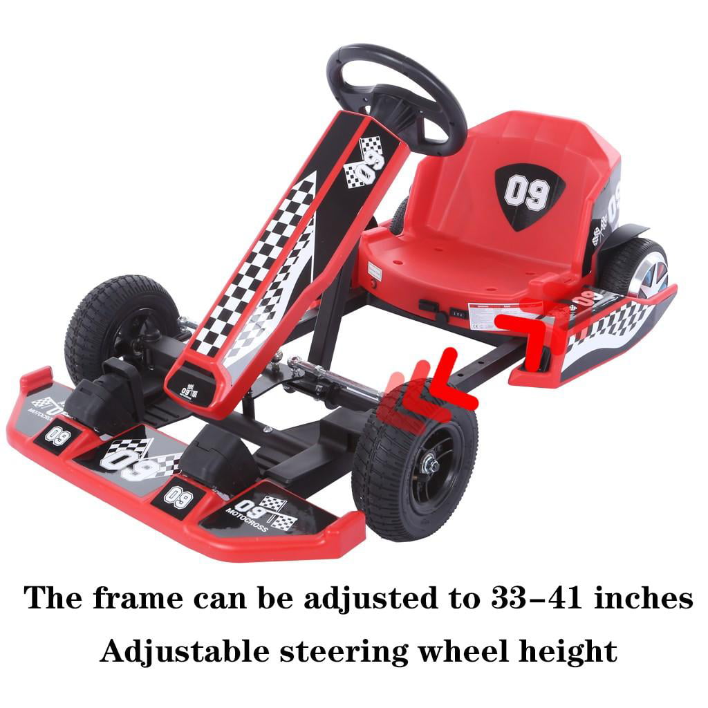 With Flashing Lights Details about   ❤Electric Kart Drifting Outdoor Racing Scooter,Riding Toy 