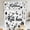 White, variant on Black and White Kitchen Curtains Sets 3pcs 36 Inch Fork Spoon Short Curtains and Valance Sets Rustic Farmhouse Country Small Cafe 3 Panels Window Treatment Set for Living Bedroom Room Decor