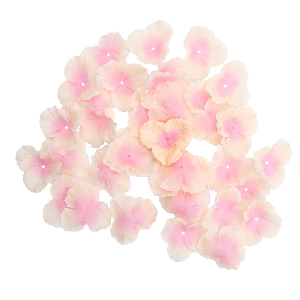 400pcs Artificial Silk Hydrangea Petals DIY Crafts Wedding Decor Confetti 