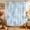 Baby Blue, variant on Light Blue Botanical Shower Curtain, Waterproof Shower Curtains for Bathroom, Summer Palm Leaves Foliage Tropical Washable Fabric Bathtub Curtain Set Bath Decor with 12 Hooks 72"x78"