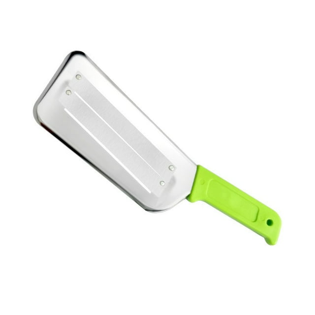 Trituradora de Repollo para la Trituradora de Lechuga de Coluto Ácido con Hojas de Acero Inoxidable 29x8.5cm, Rejilla de Corte de Verduras para Pepinos de Coleslaw Tomates Fáciles de Limpiar