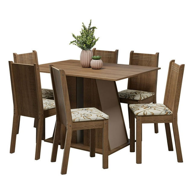 Juego de Comedor Mesa y 6 Sillas Madesa Sharon MCL