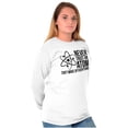 thumbnail image 4 of Never Trust An Atom Science Nerd Joke Plus Size Long Sleeve Graphic Tee Shirt Brisco Brands 3X, 4 of 5
