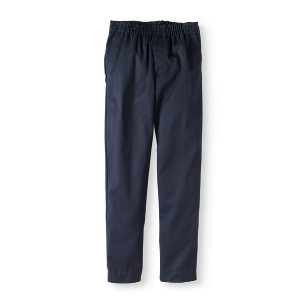 elastic waist school uniform pants